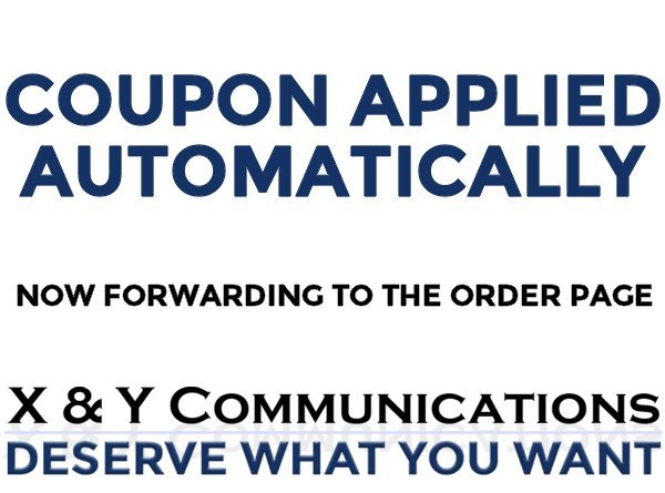 Coupon Applied Automatically -- Forwarding To The Order Page