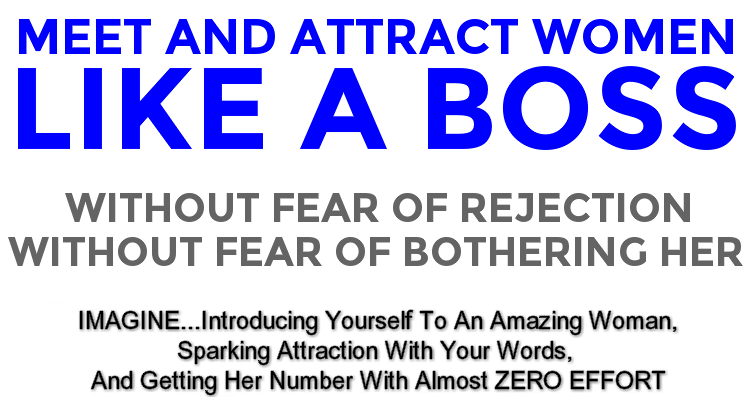 Overcome the fear of approaching women, start conversations with them, build electric attraction, get their phone numbers and make plans to see them again...all without having to be a pickup artist.